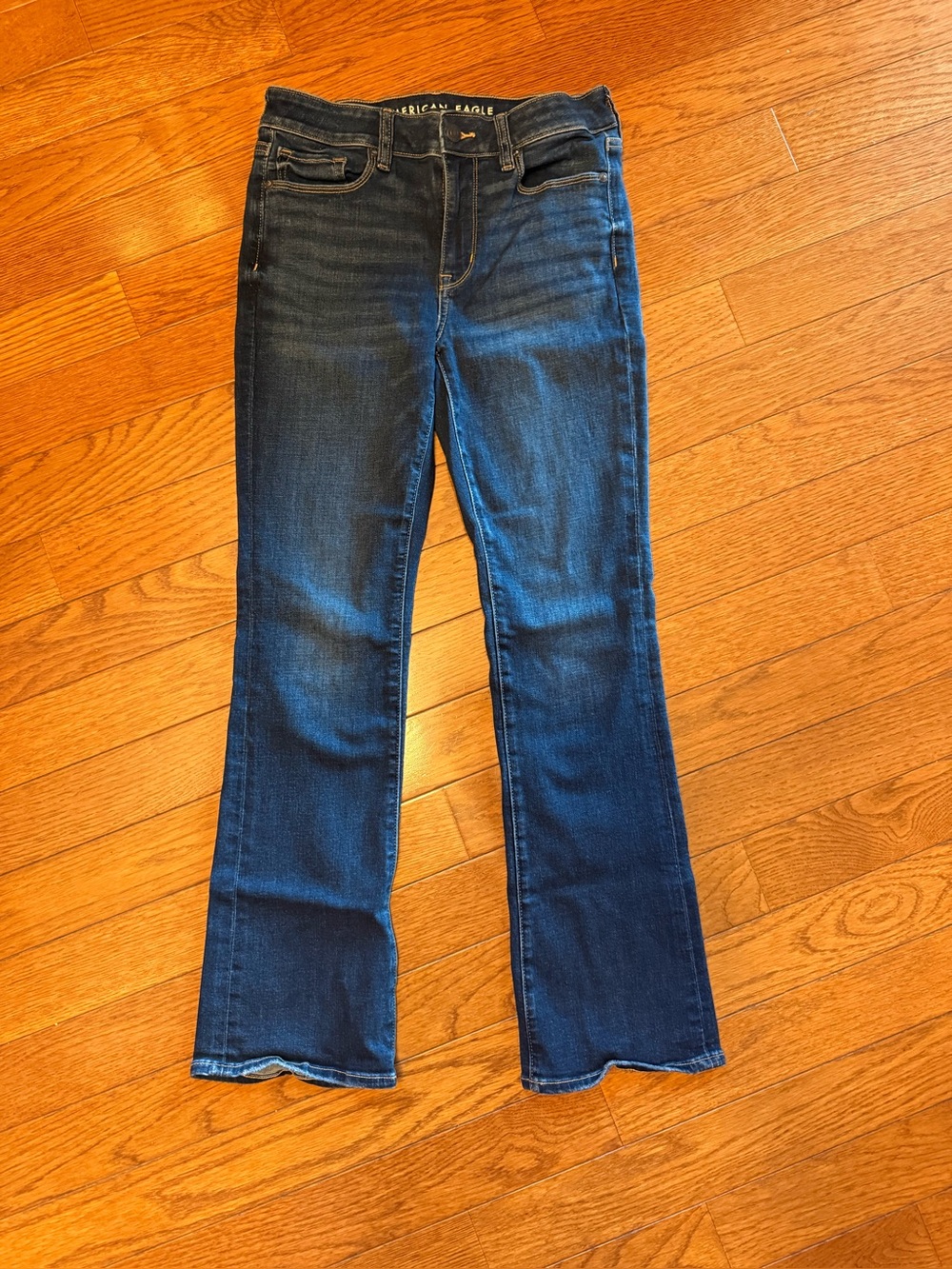 American Eagle Outfitters Dark Blue Flare Jeans